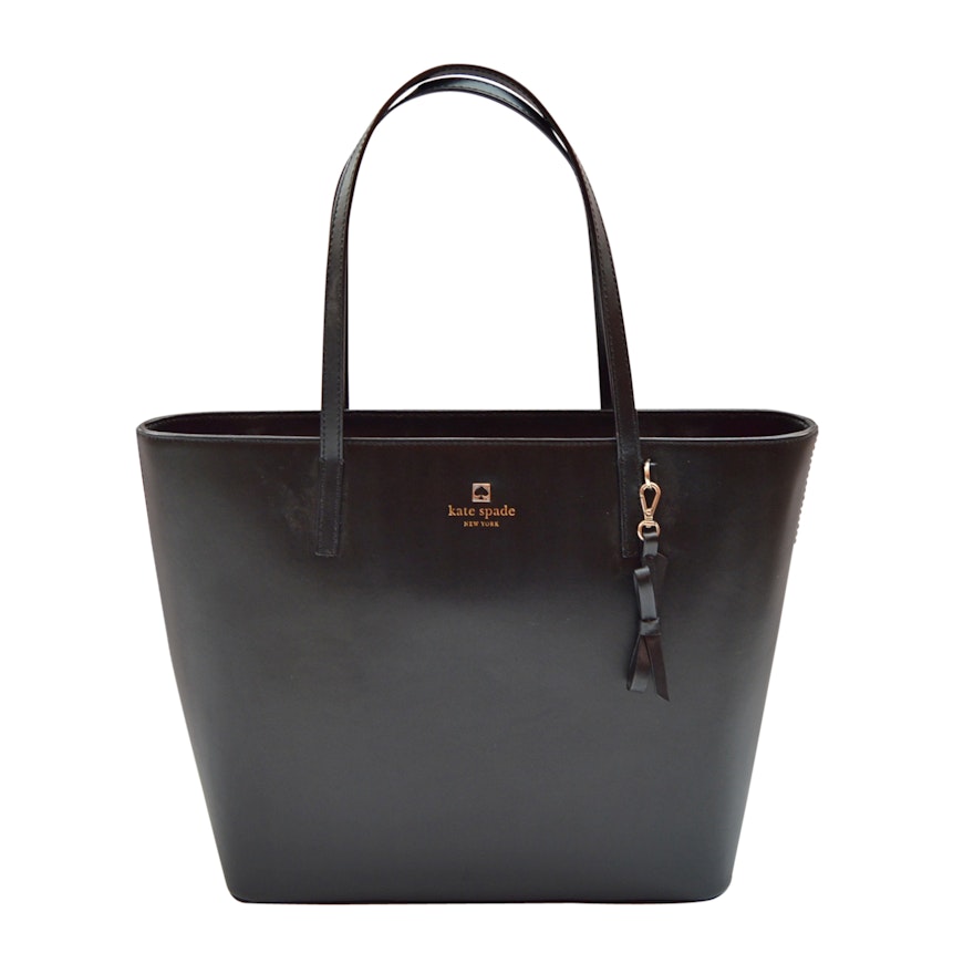Kate Spade New York Black Leather Handbag