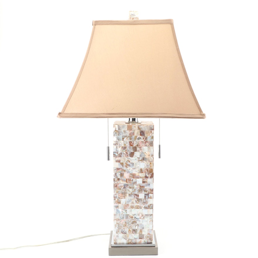 Mother-of-Pearl Table Lamp by Pier 1