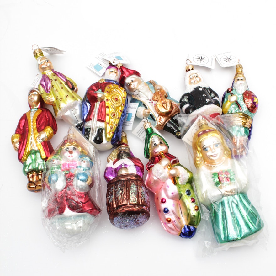 Christopher Radko Hand-Decorated Christmas Ornaments