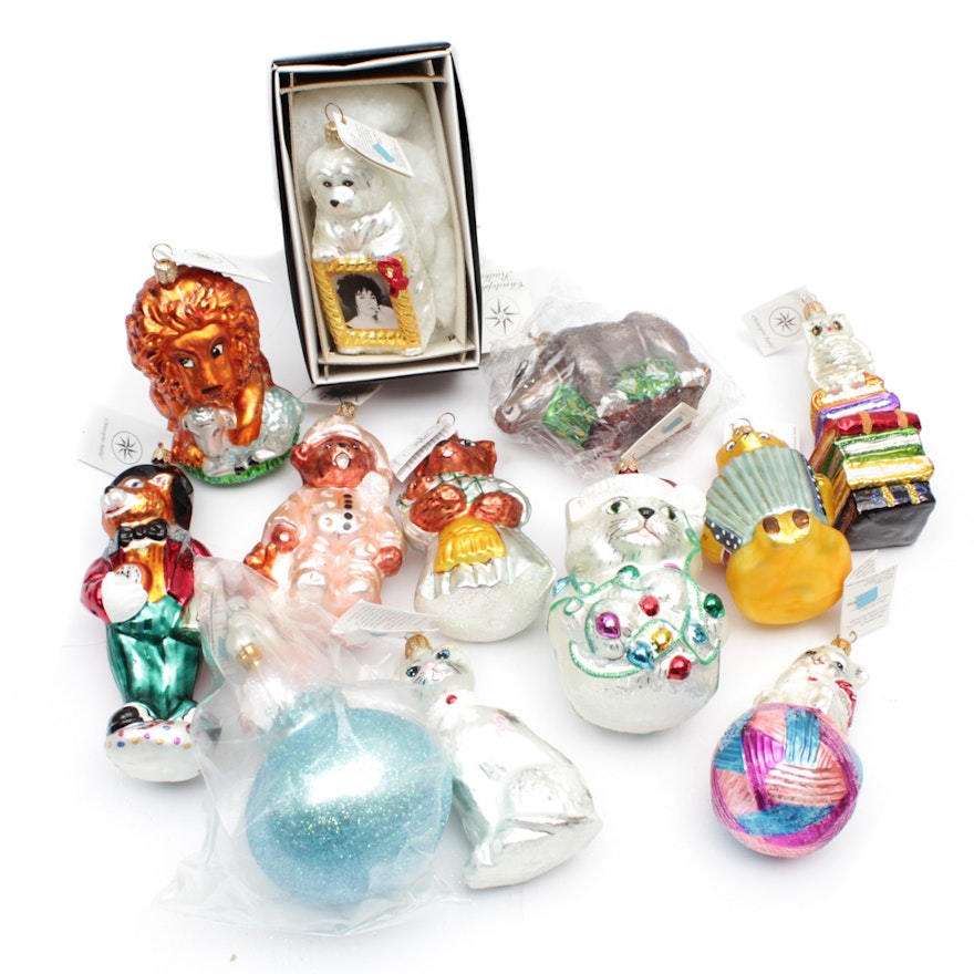 Christopher Radko Animal Themed Ornaments