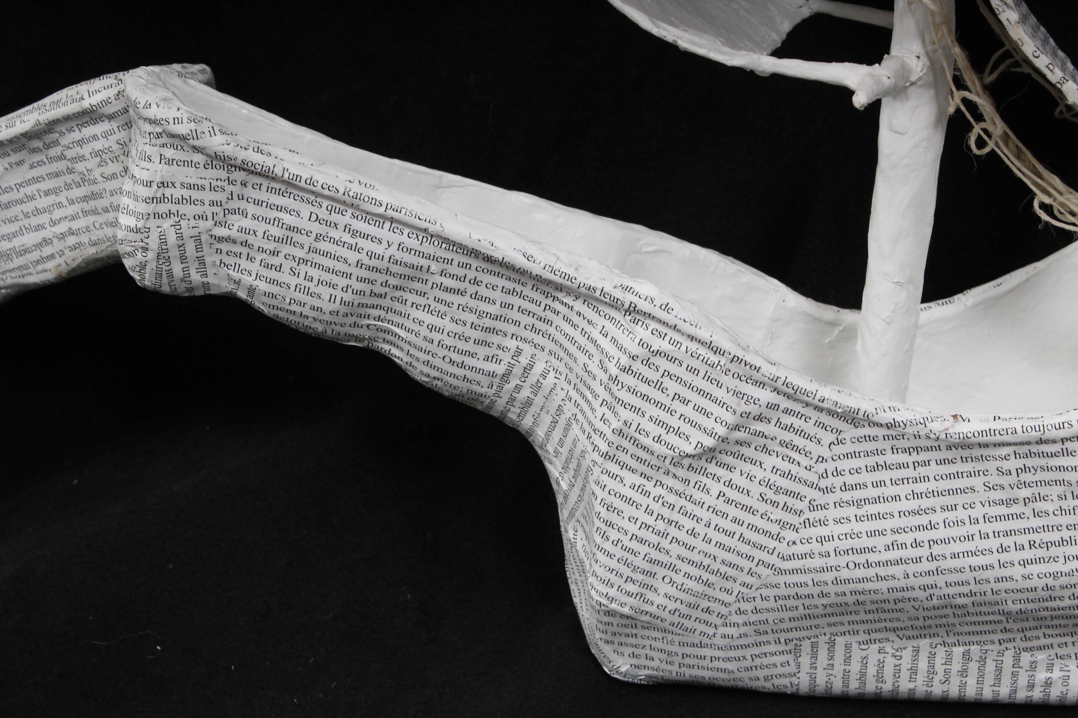 Papier Mache Ship Models