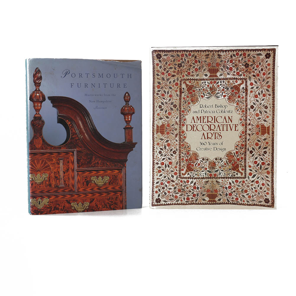 1993 Signed "Portsmouth Furniture" by Brock Jobe and Other Books