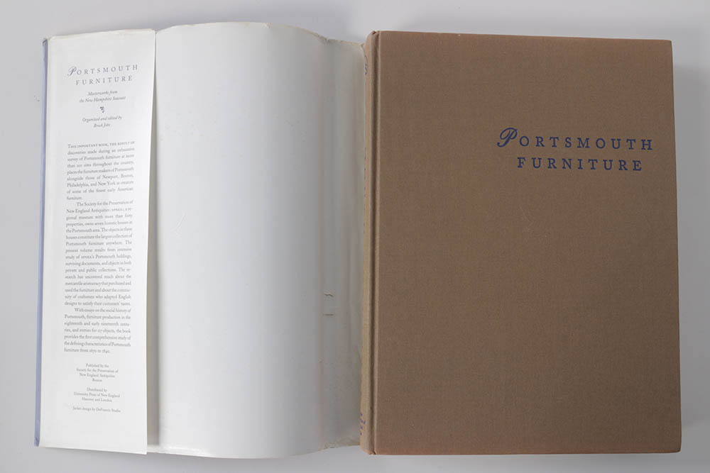 1993 Signed "Portsmouth Furniture" by Brock Jobe and Other Books