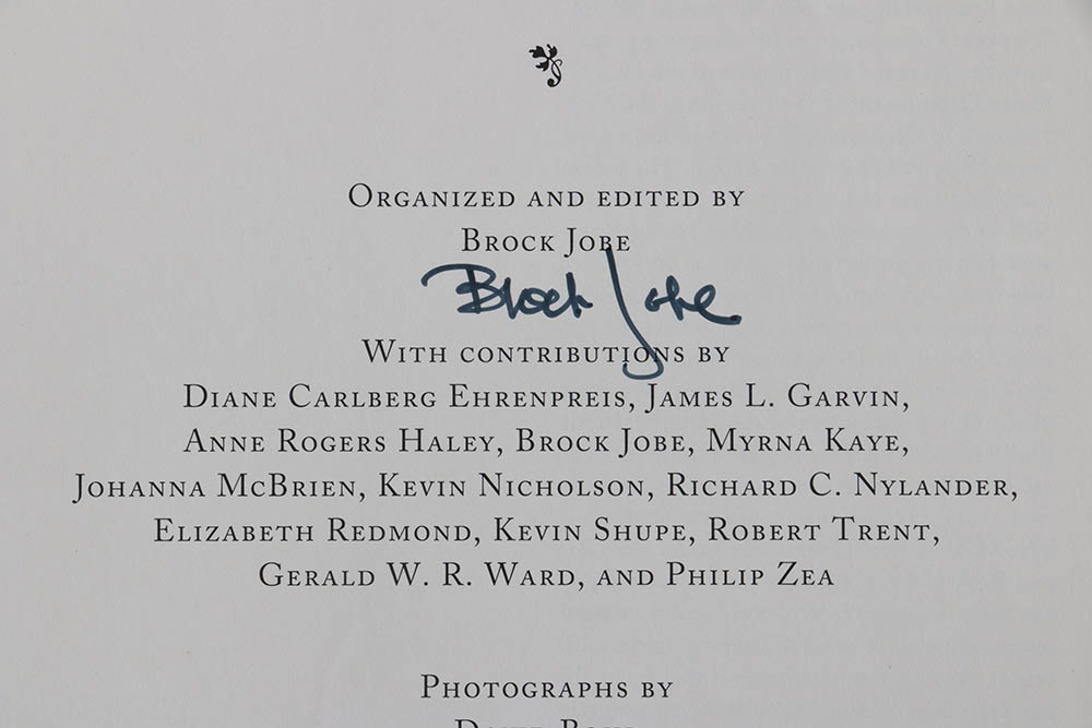 1993 Signed "Portsmouth Furniture" by Brock Jobe and Other Books