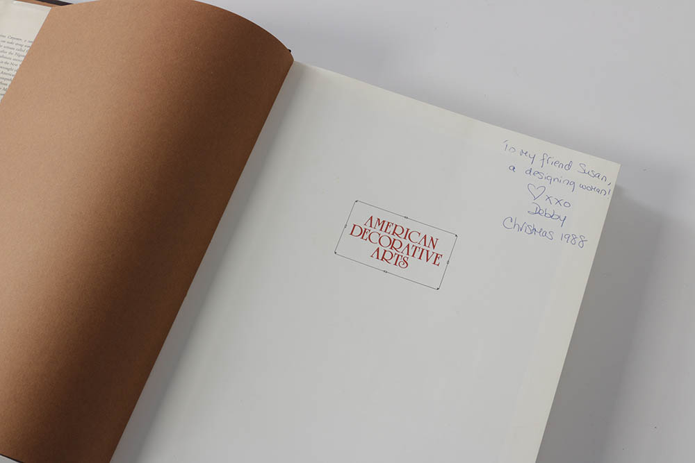 1993 Signed "Portsmouth Furniture" by Brock Jobe and Other Books