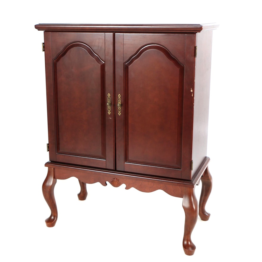 Queen Anne Style Media Cabinet by Powell Home Fashions