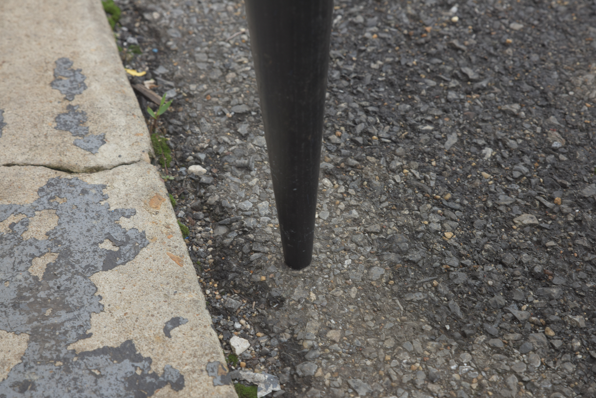 Kidney Bean Shaped Glass Coffee Table