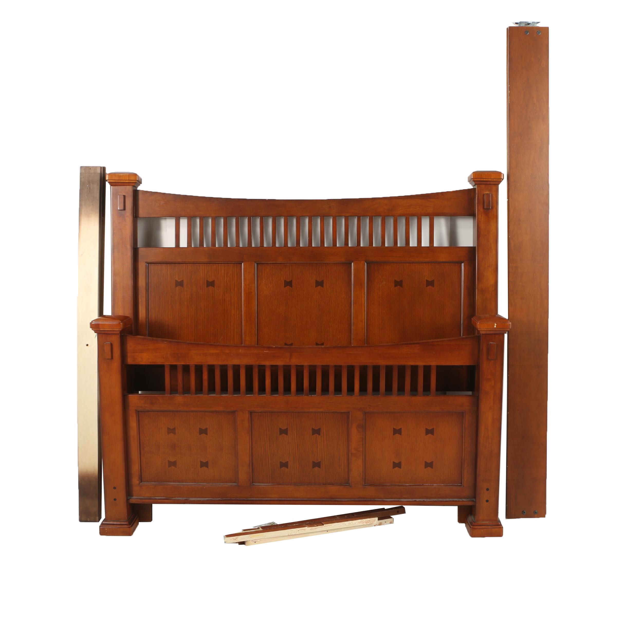 Mission Style Queen Size Bed Frame