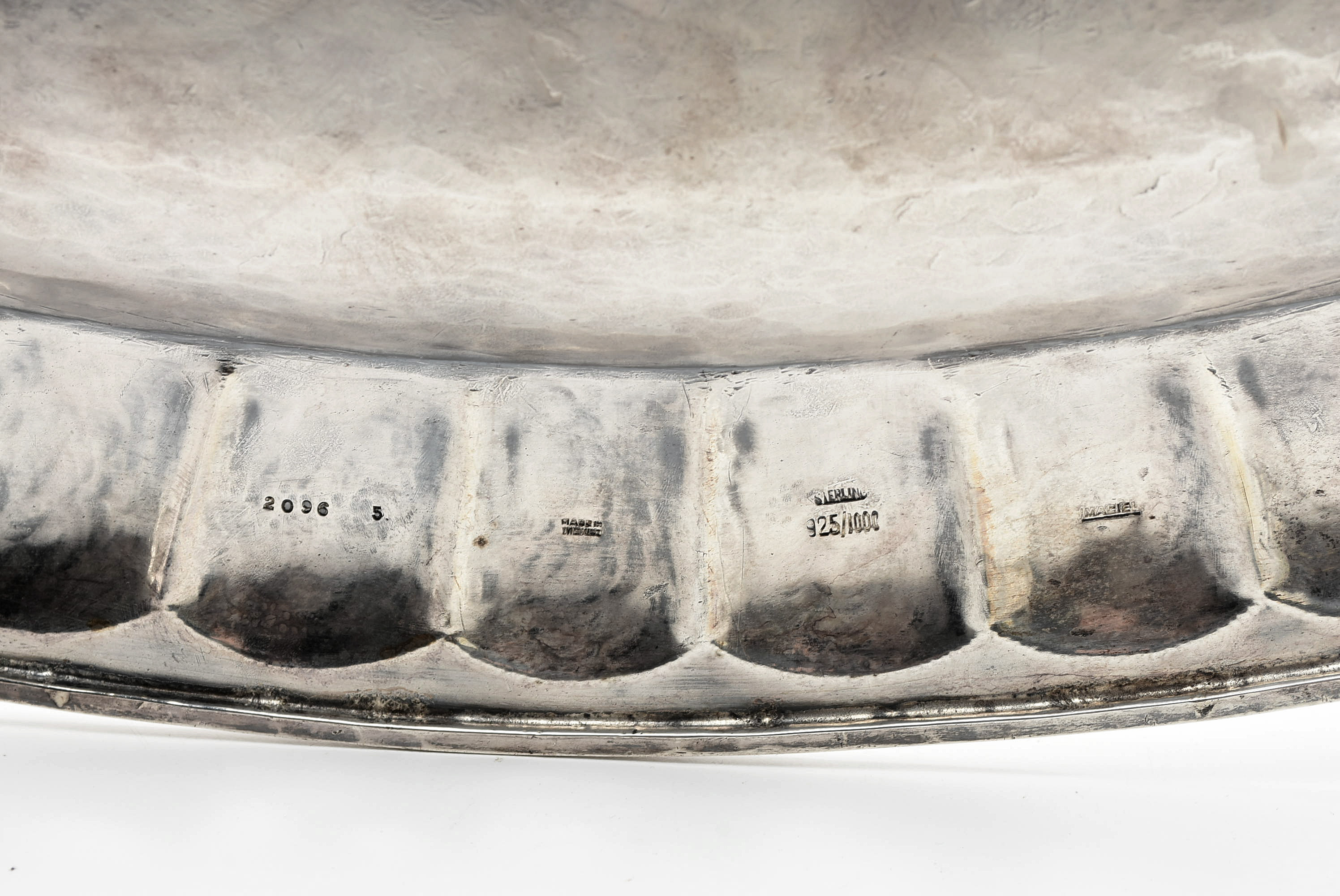 Vintage L. Maciel Mexican Sterling Silver Tea Service and Tray