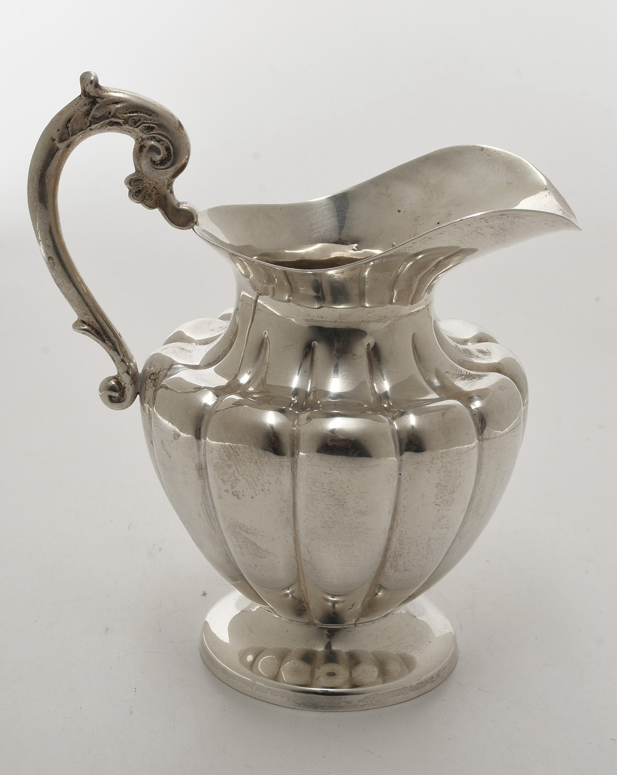 Vintage L. Maciel Mexican Sterling Silver Tea Service and Tray