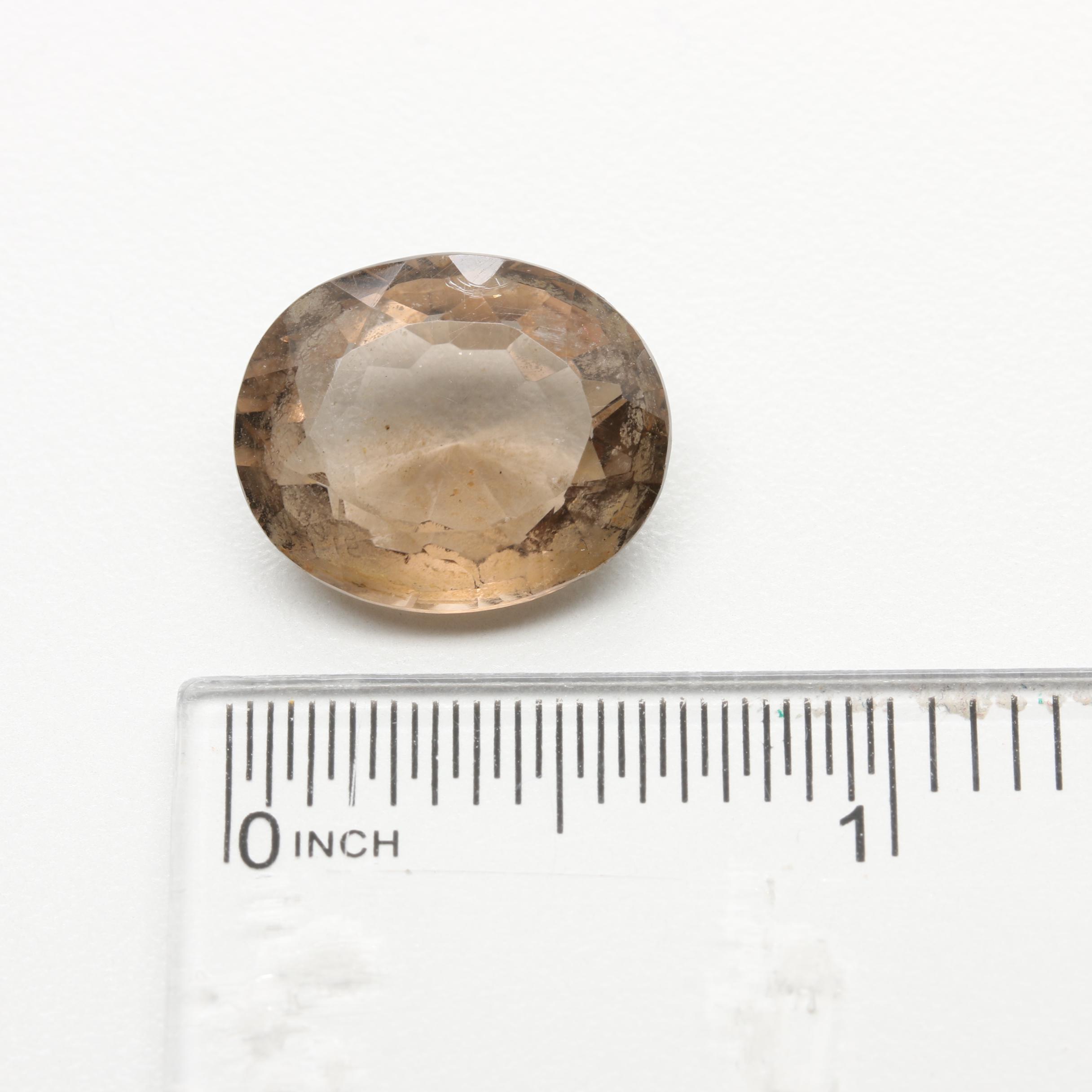 Loose 11.03 CT Smoky Quartz