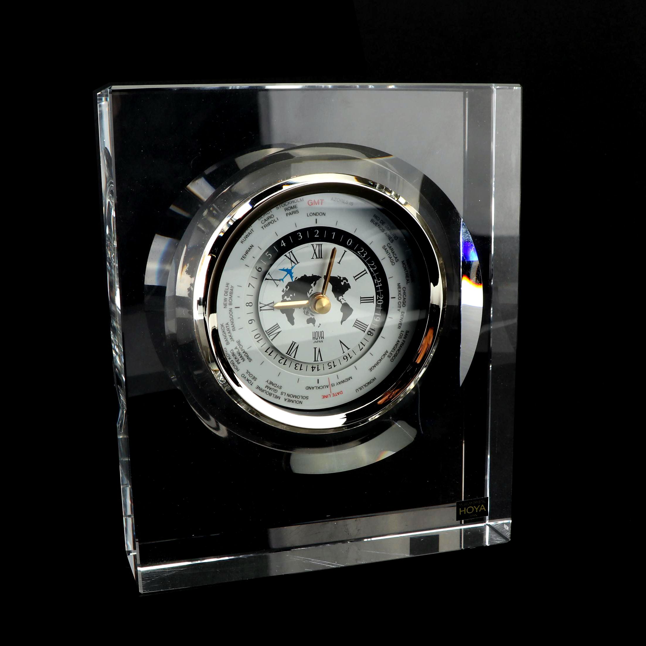 HOYA Crystal World Clock
