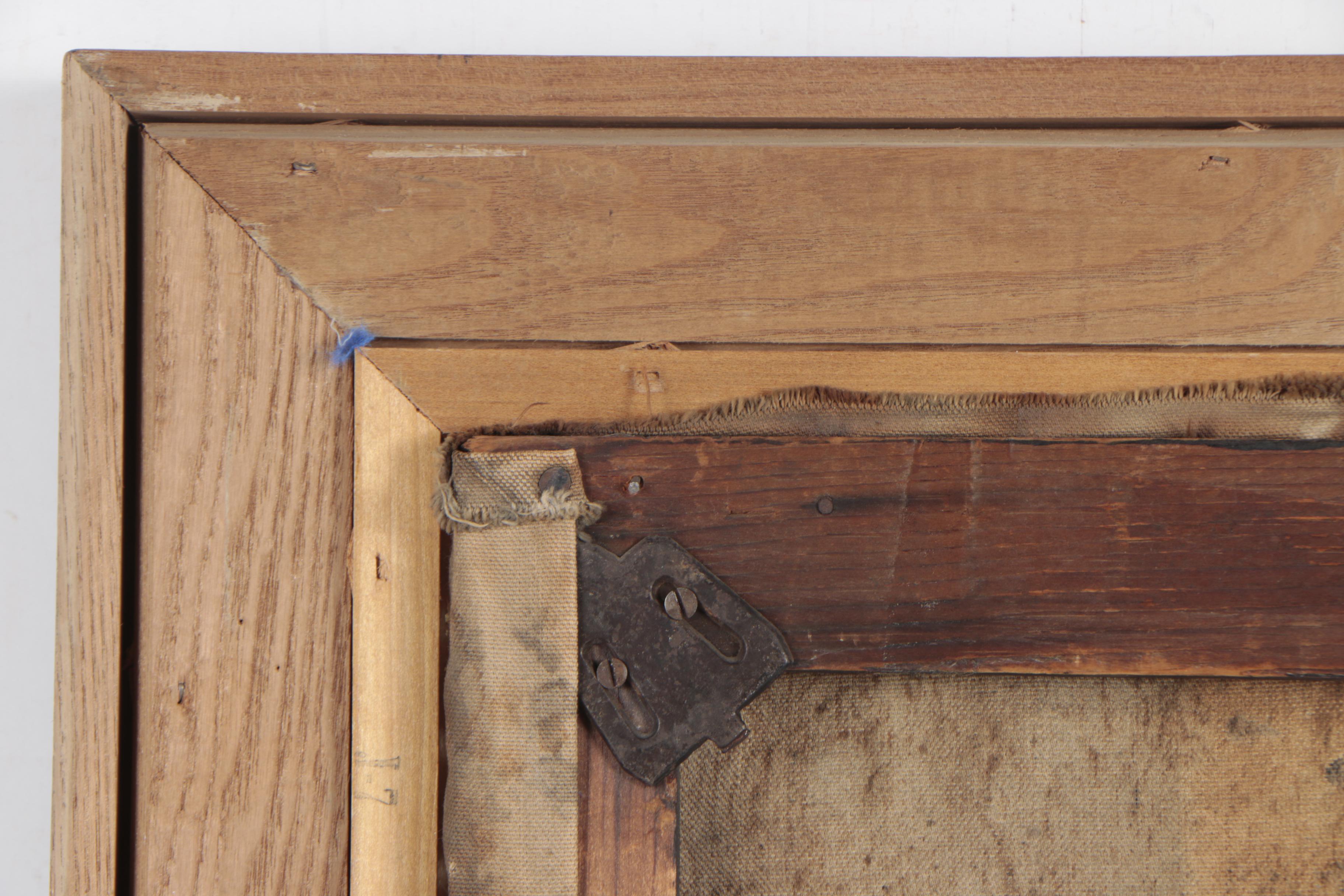 C.O. Erickson Antique American Landscape Oil Painting