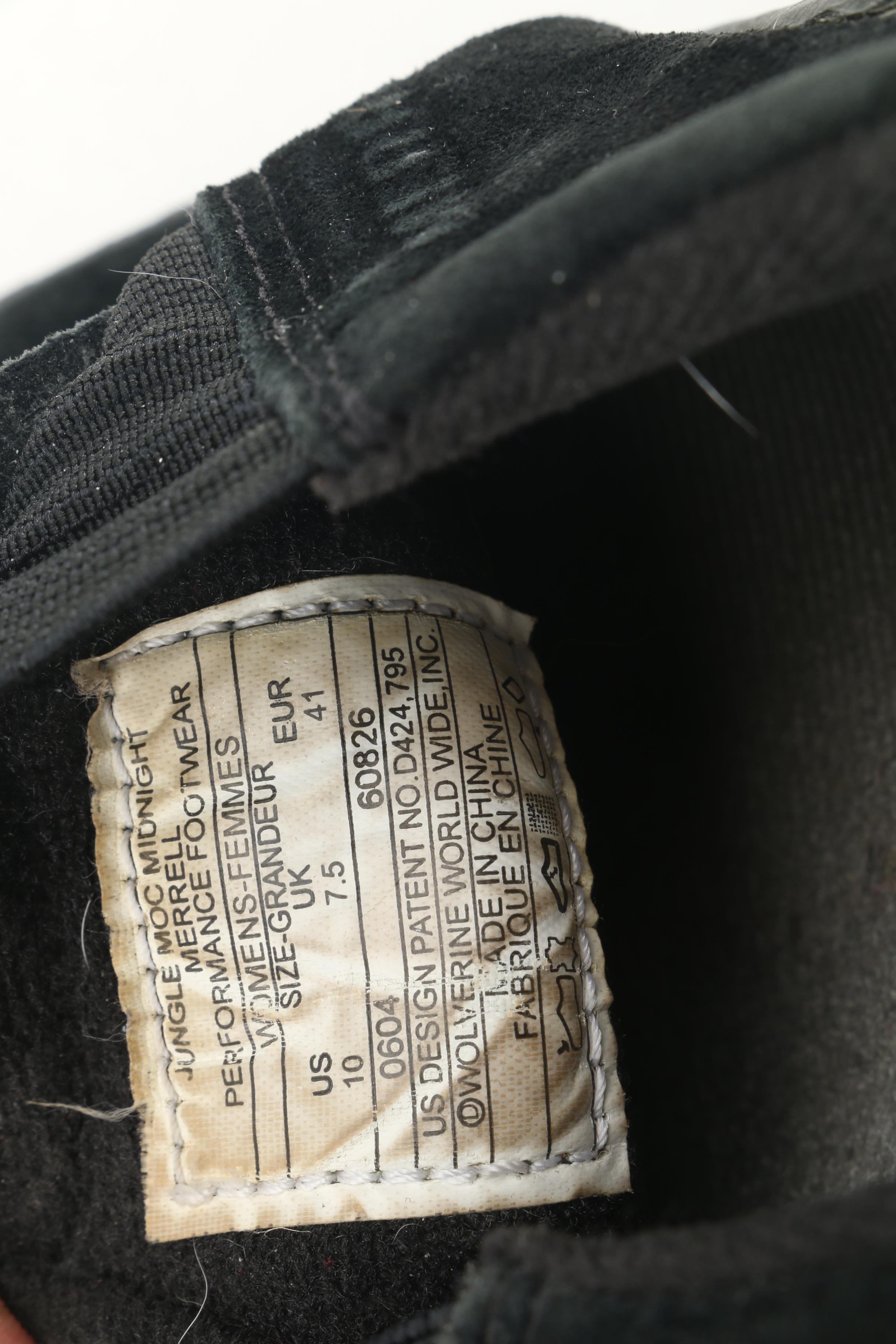 Merrell Jungle Mocs with Muk Luk Boot Covers and Knit Wool Mittens