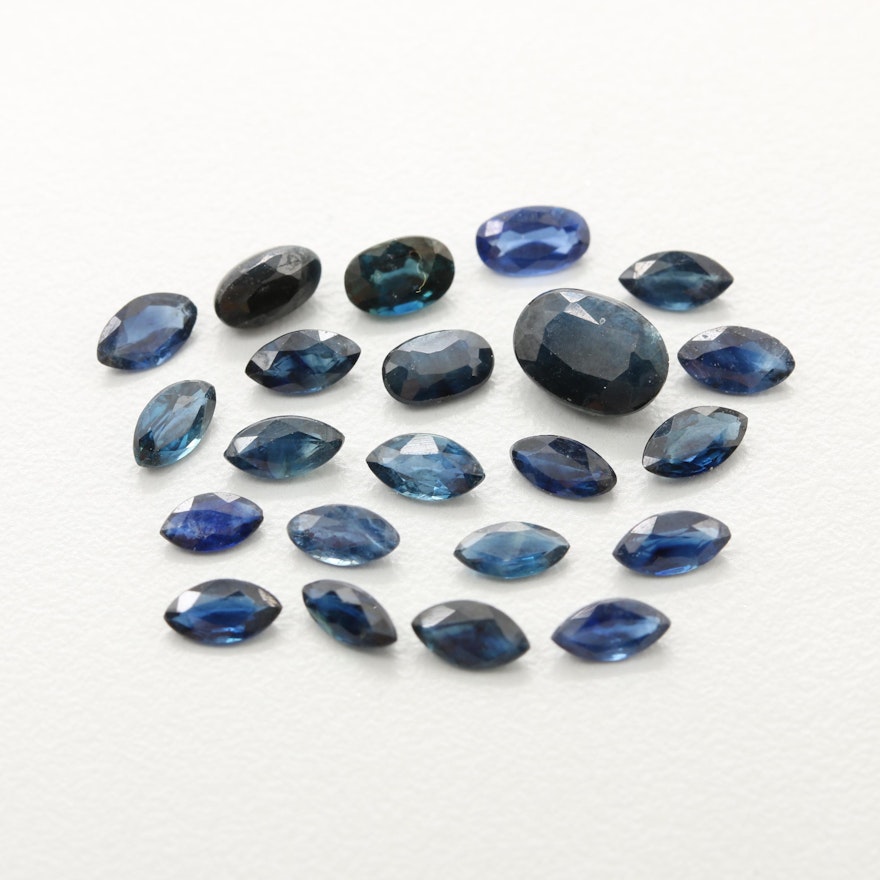 Loose 5.83 CTW Sapphire Gemstones