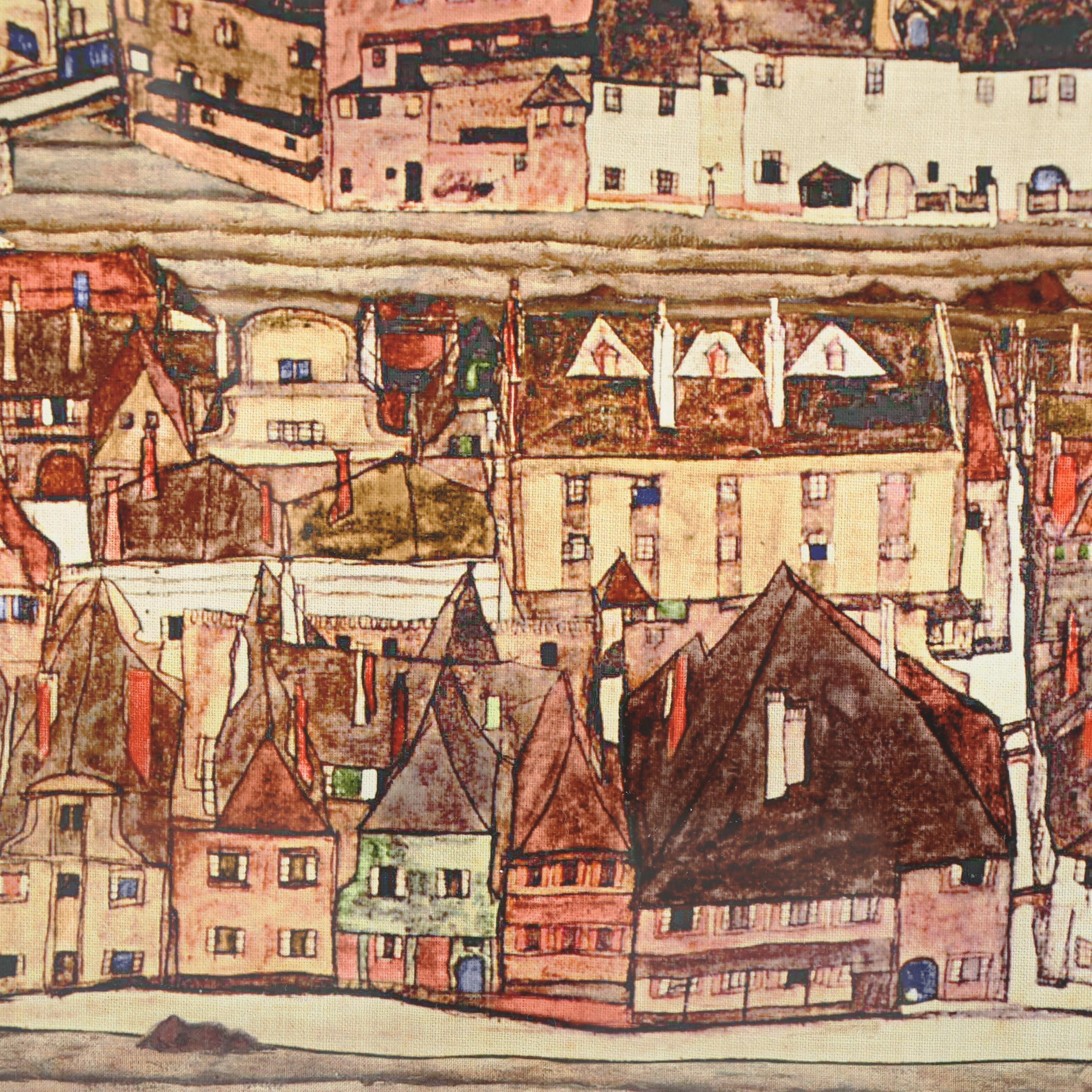 Giclee after Egon Schiele Cityscape