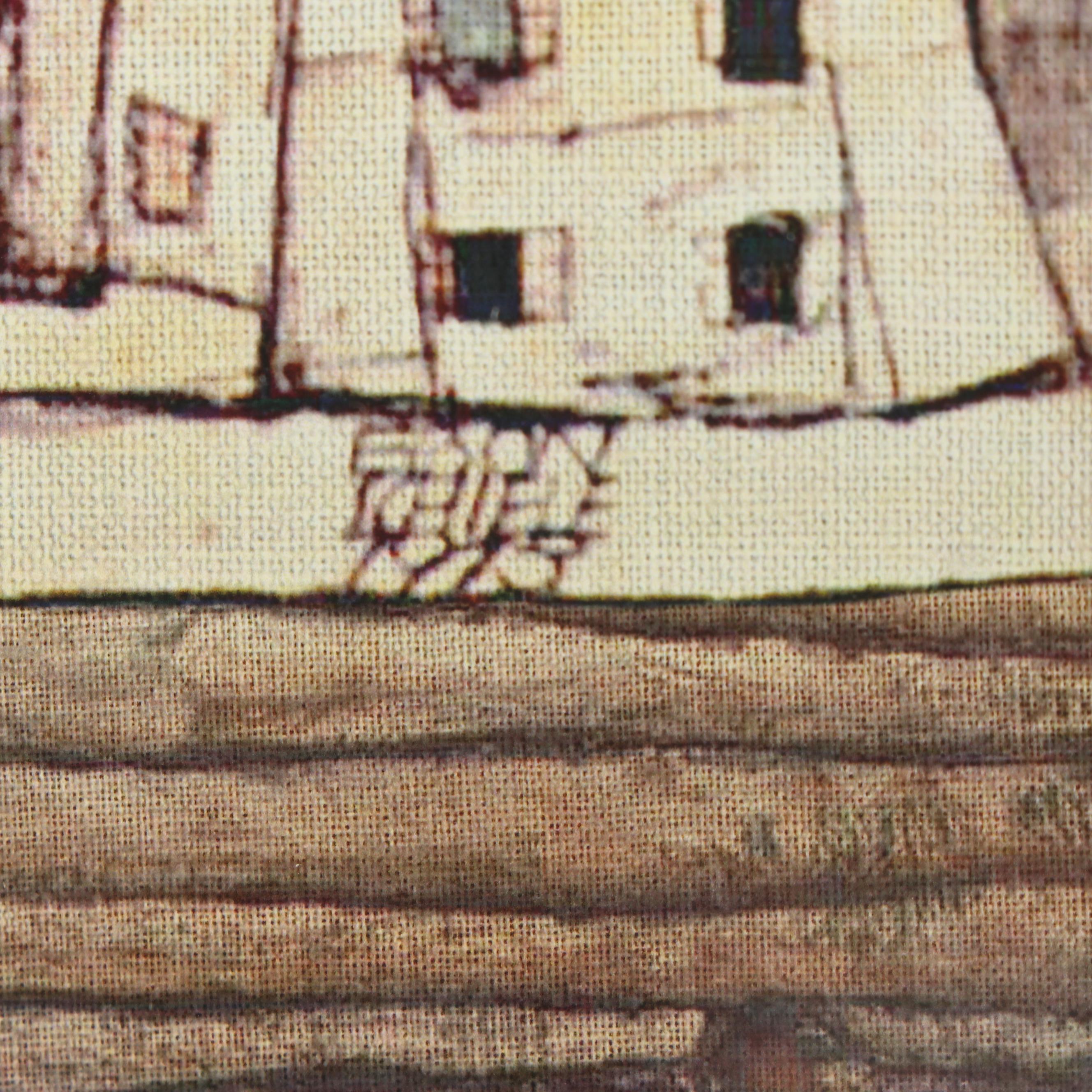 Giclee after Egon Schiele Cityscape