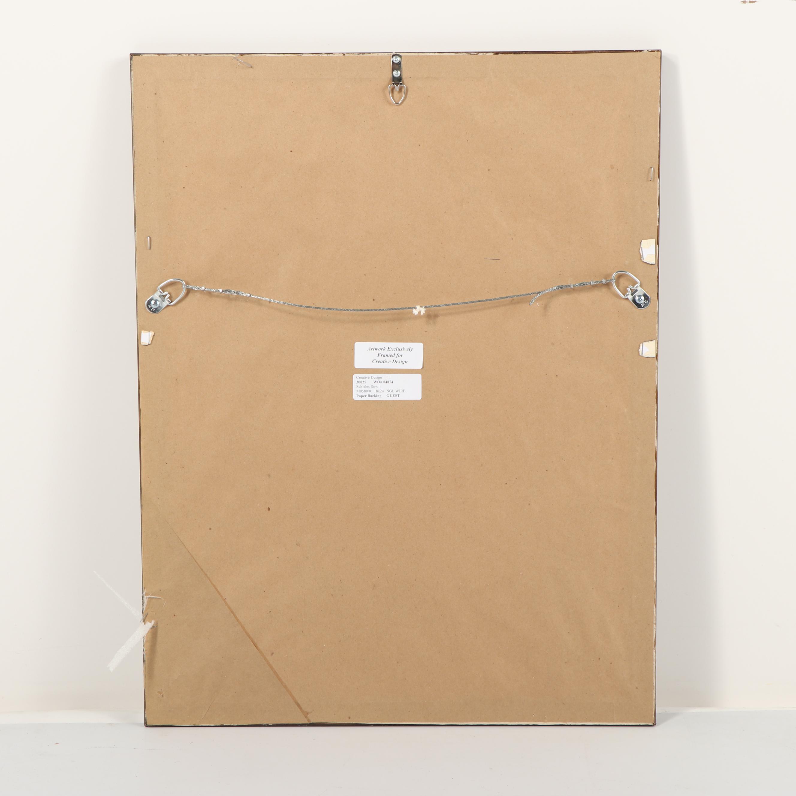 Giclee after Egon Schiele Cityscape