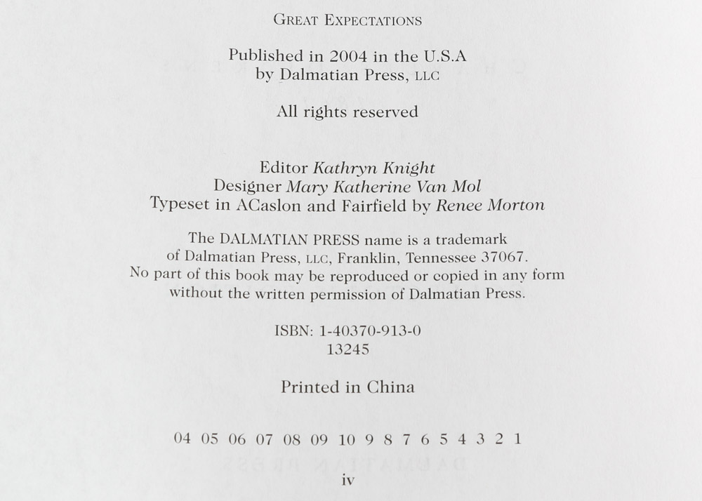 Dalmatian Press Leather Bound Literary Classics