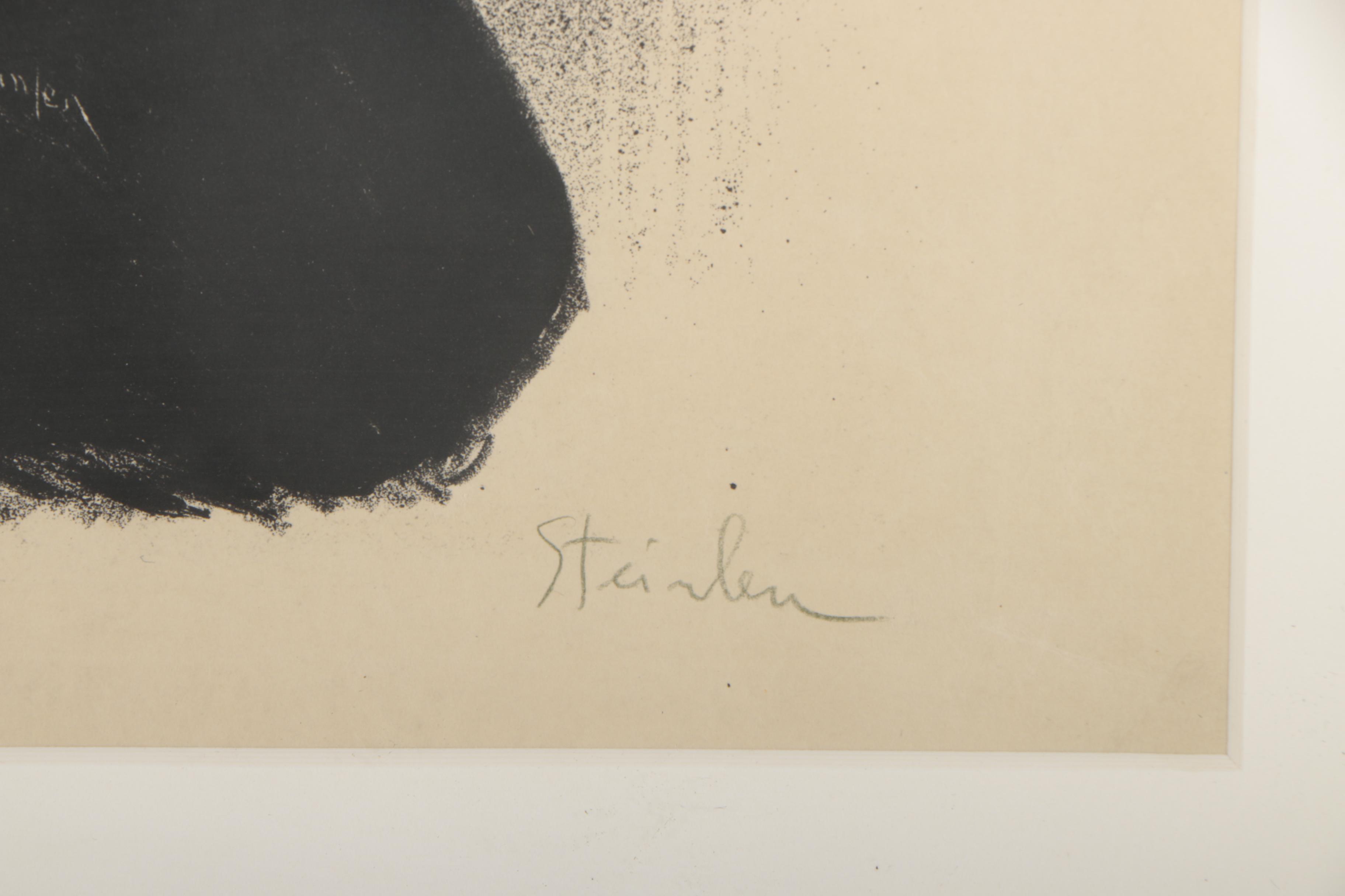 Théophile Alexandre Steinlen Lithograph "Femme de Chagrin"