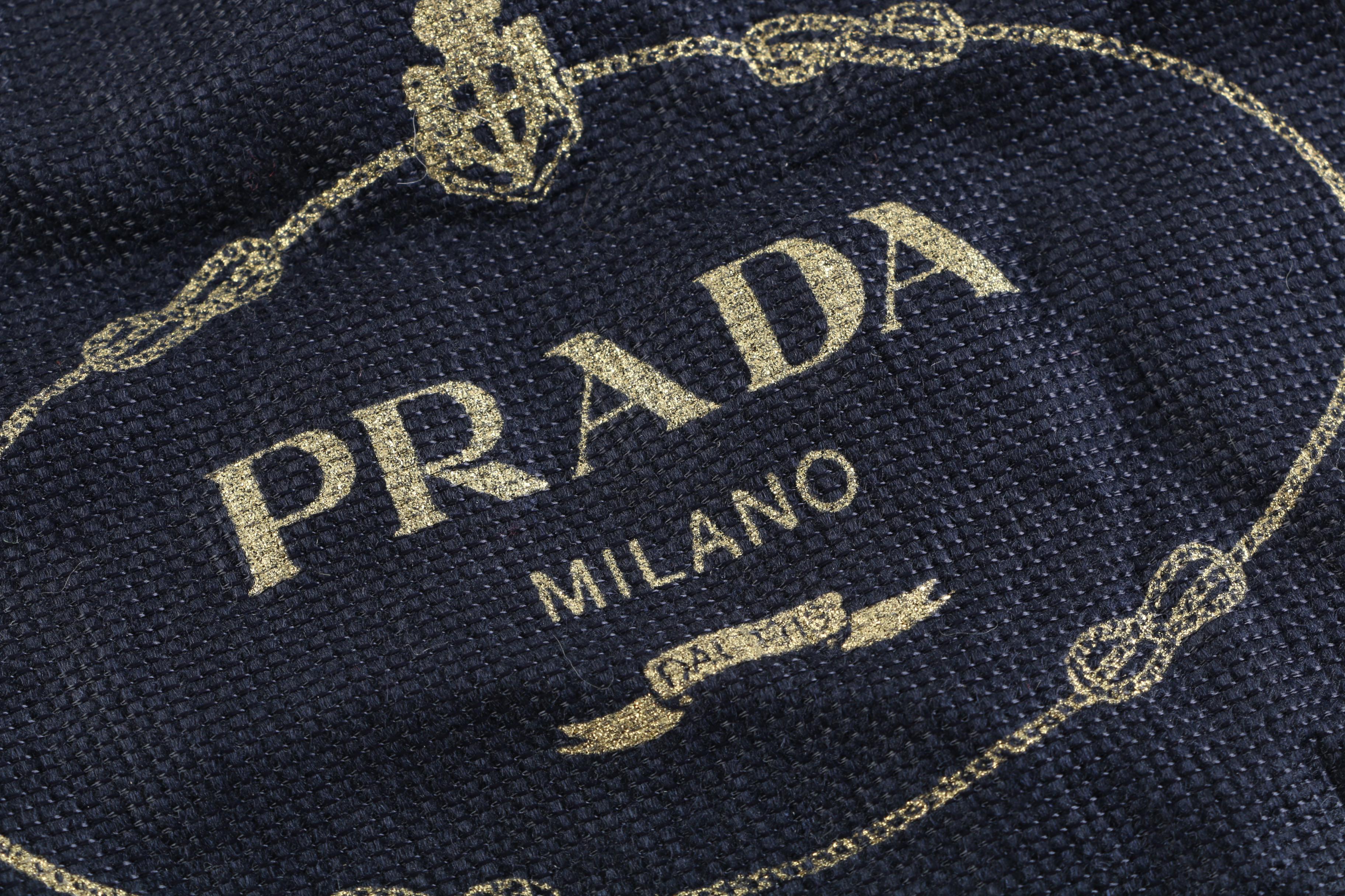 Prada Black Leather Mules