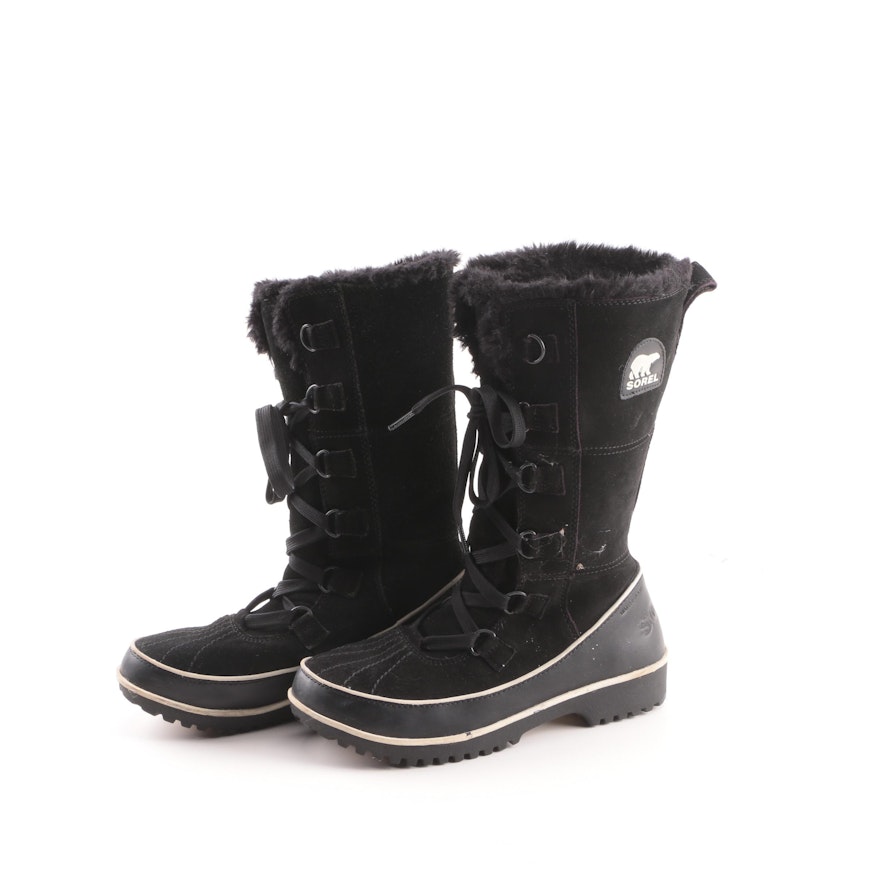 Women's Sorel Black Waterproof Winter Boots