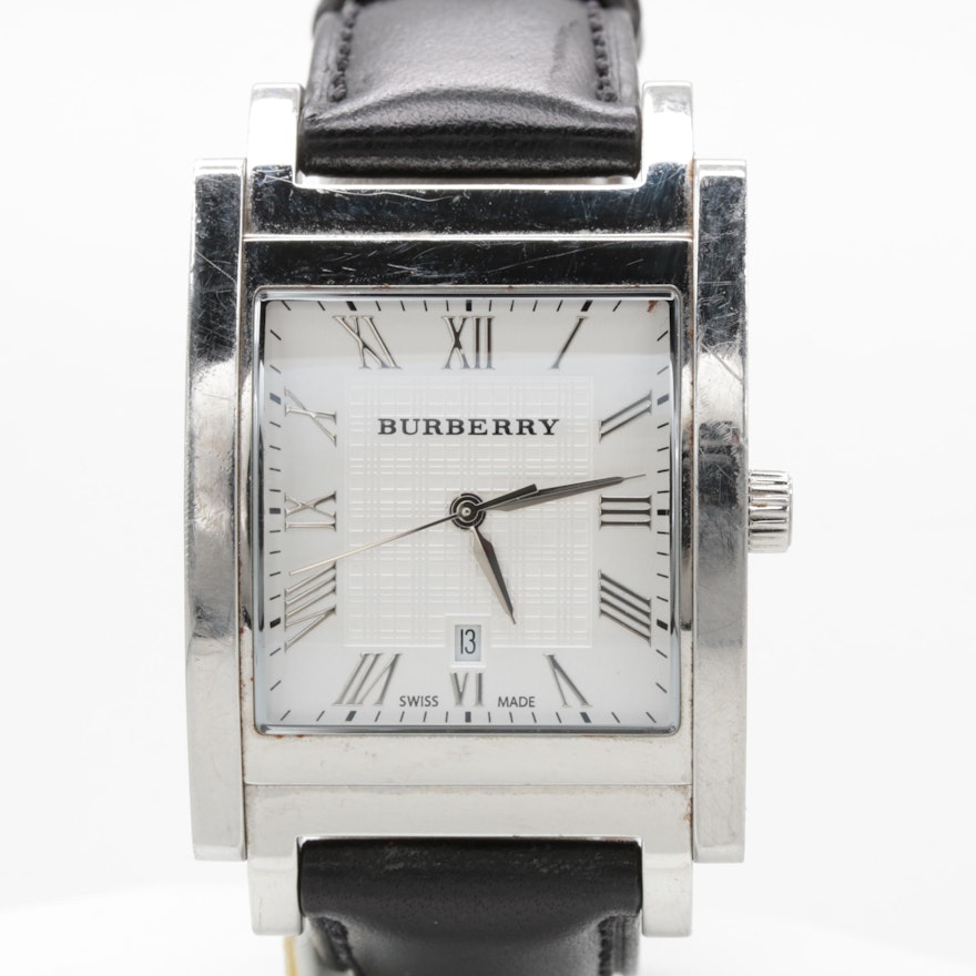 Burberry Stainless Steel Analog Wristwatch