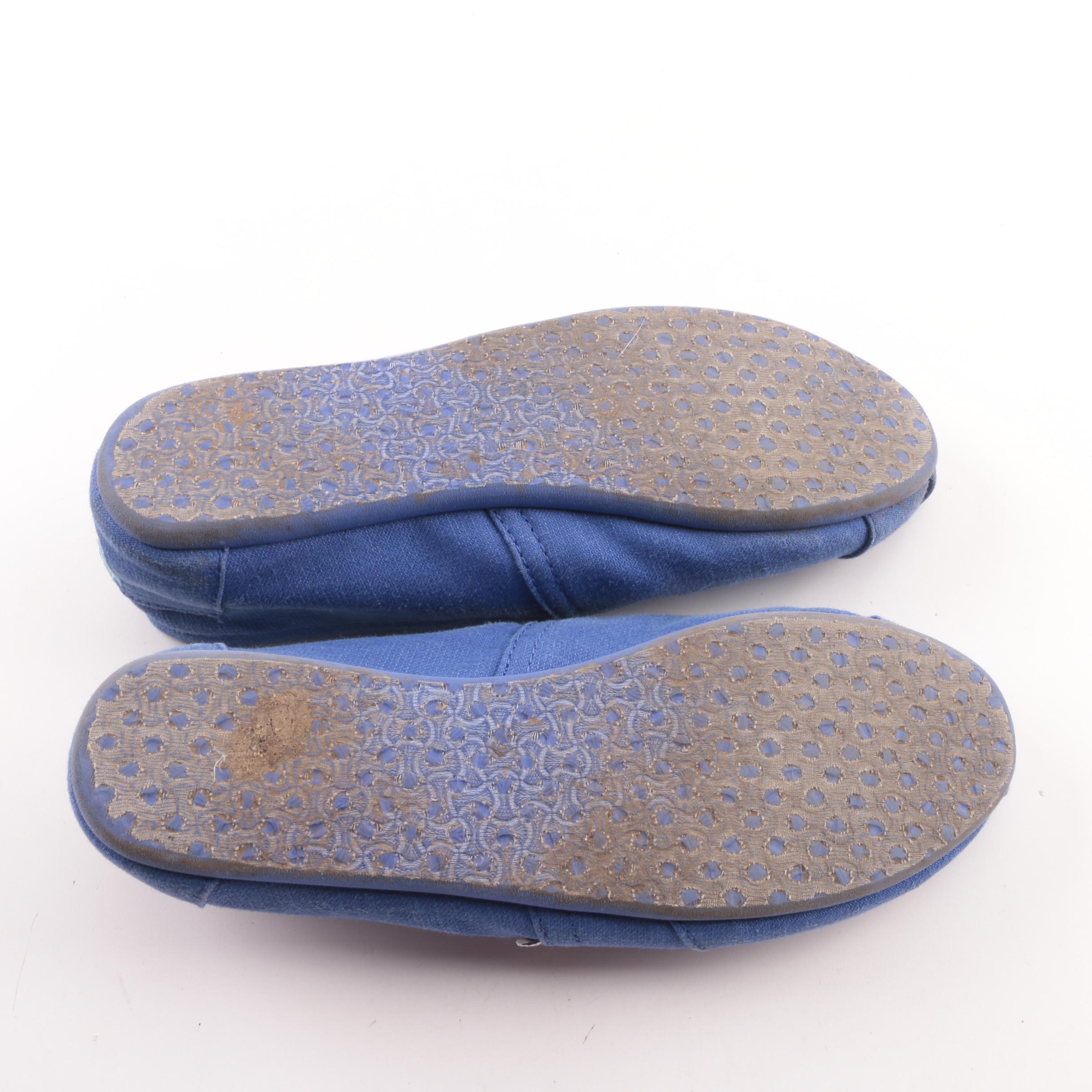 Women's Calvin Klein, Tahari, Toms and Tory Burch Flats