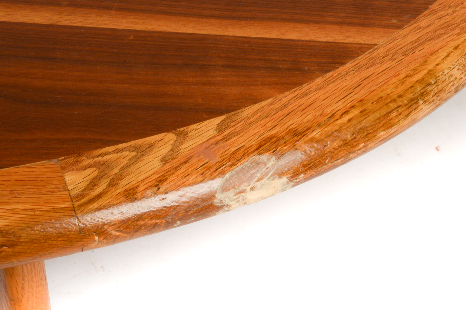 Mid Century Modern Kidney Shaped Coffee Table by Lane