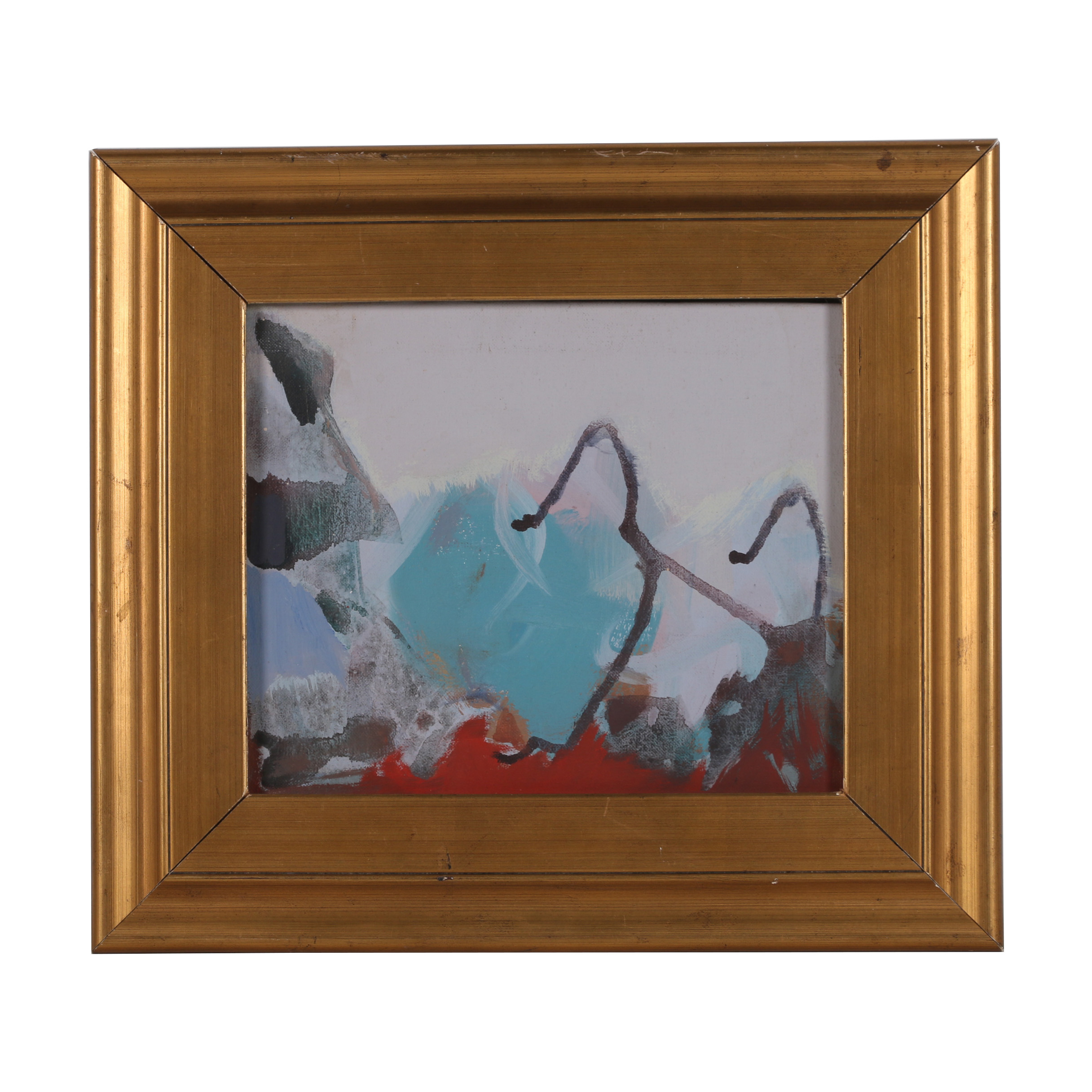 Oil Painting Attributed to Gloria Banning