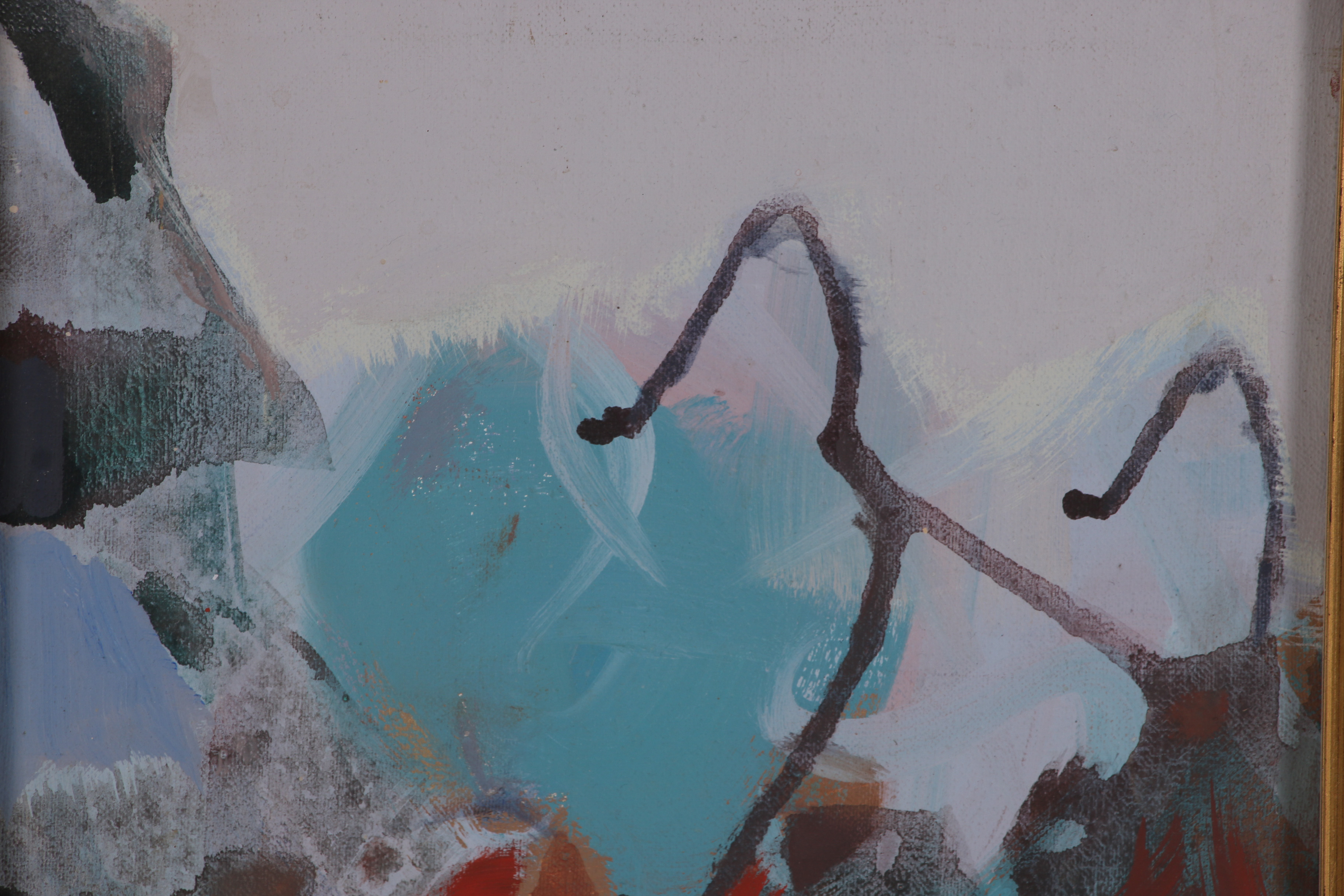 Oil Painting Attributed to Gloria Banning