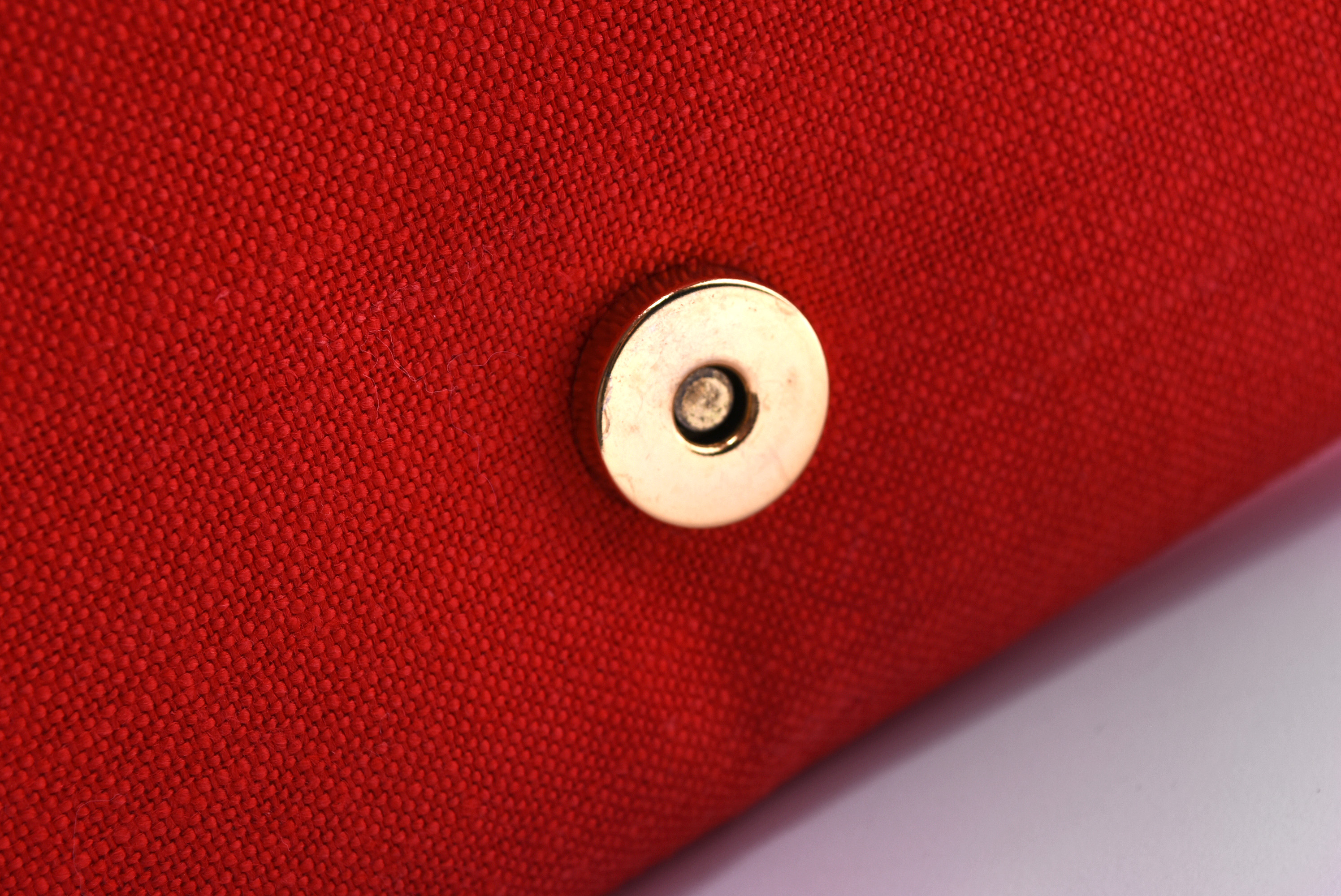 Maison Lesage Paris Canvas and Embroidered Pocket Watch Beadwork Shoulder Bag