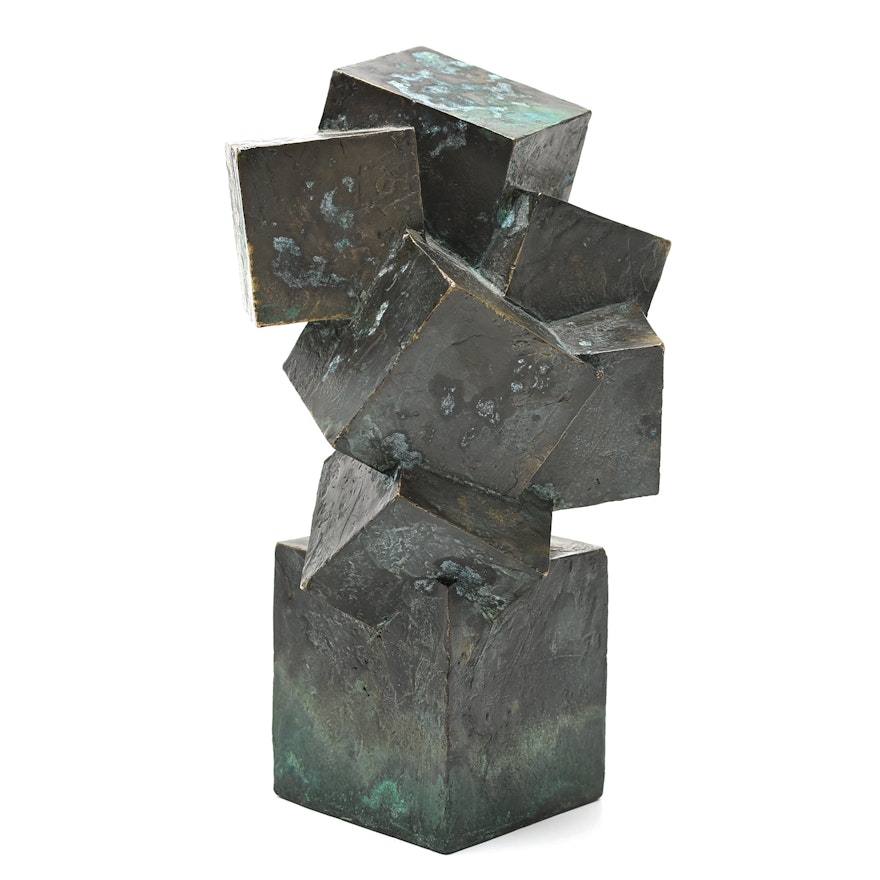 Bruce Beasley 2006 Abstract Bronze Sculpture