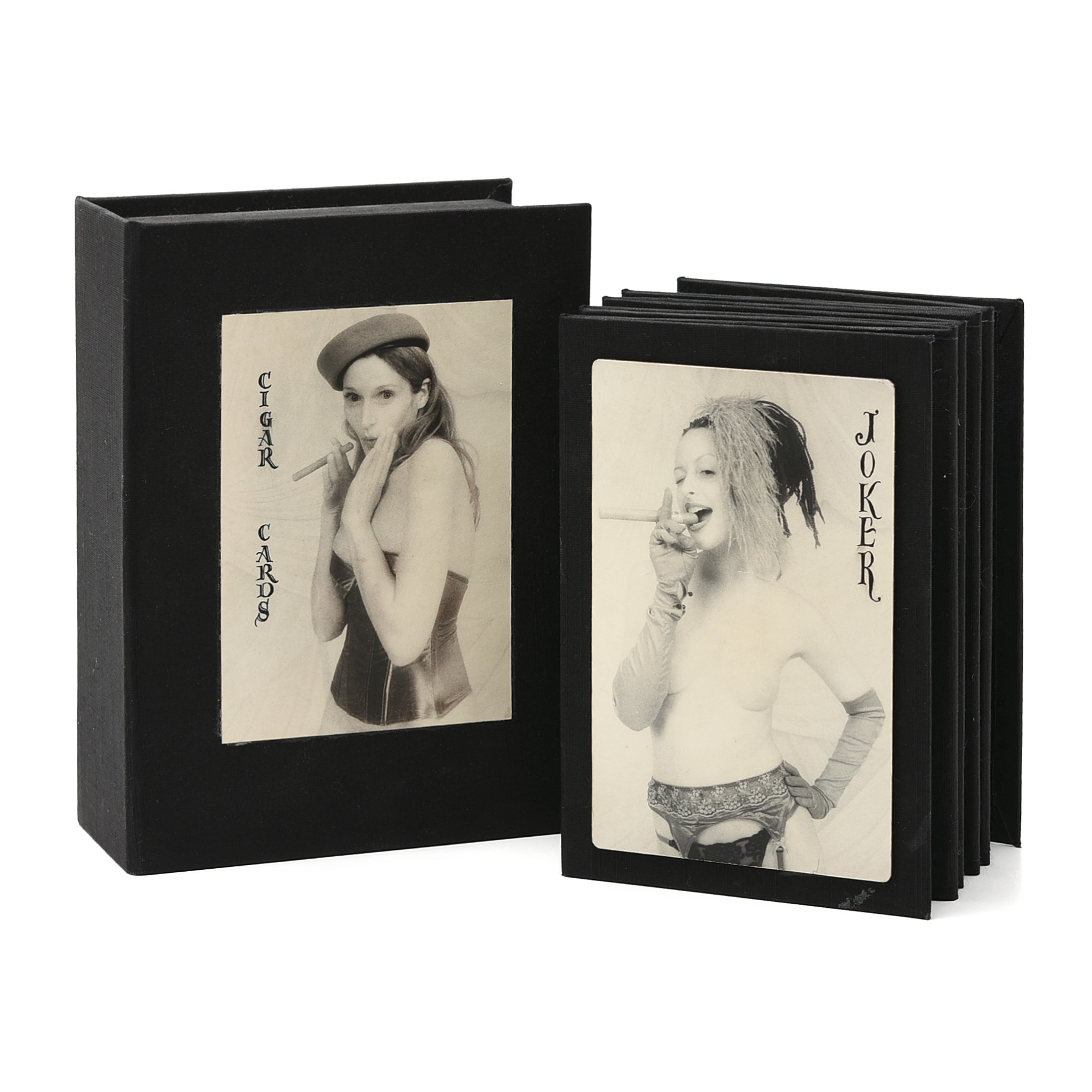 Lynn Bianchi Mixed Media "Cigar Cards", 2002