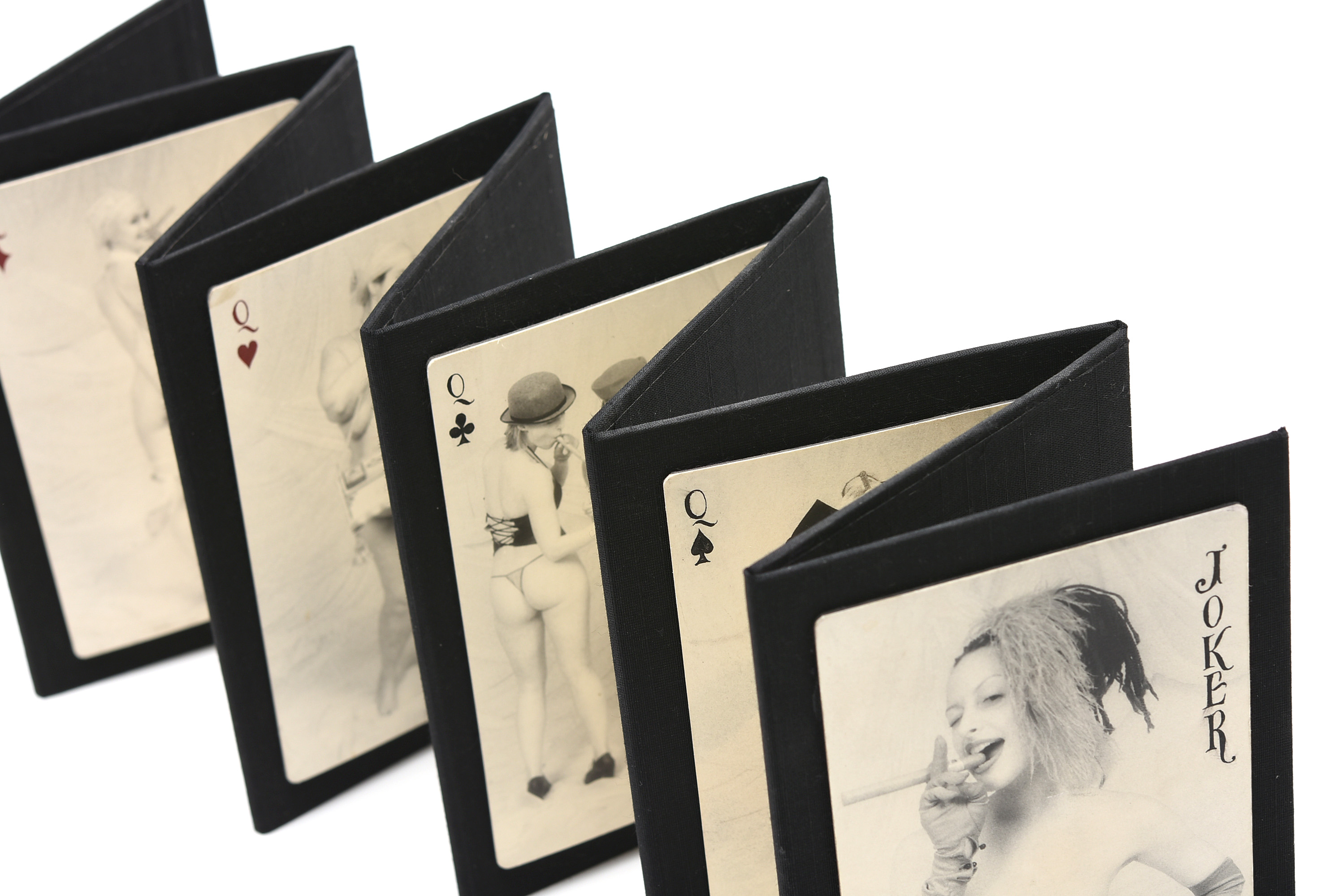 Lynn Bianchi Mixed Media "Cigar Cards", 2002