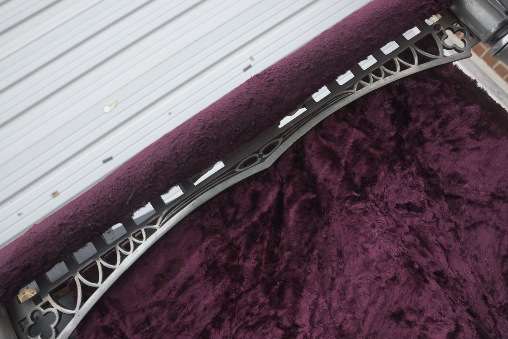 Vintage Folding Prayer Bench with Storage Cases