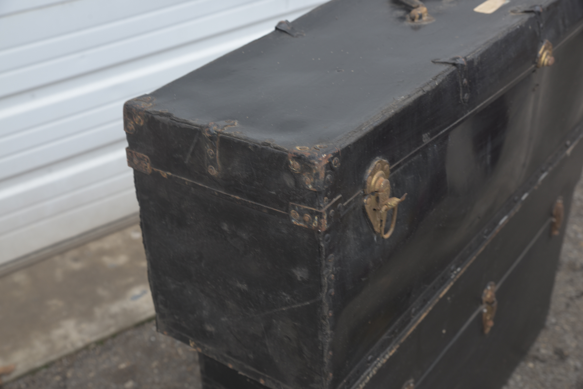 Vintage Folding Prayer Bench with Storage Cases