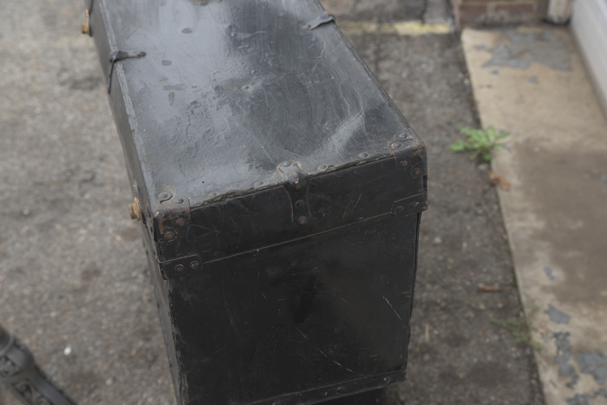 Vintage Folding Prayer Bench with Storage Cases