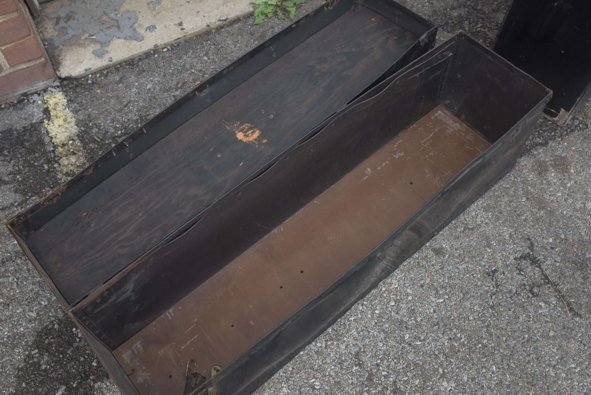 Vintage Folding Prayer Bench with Storage Cases