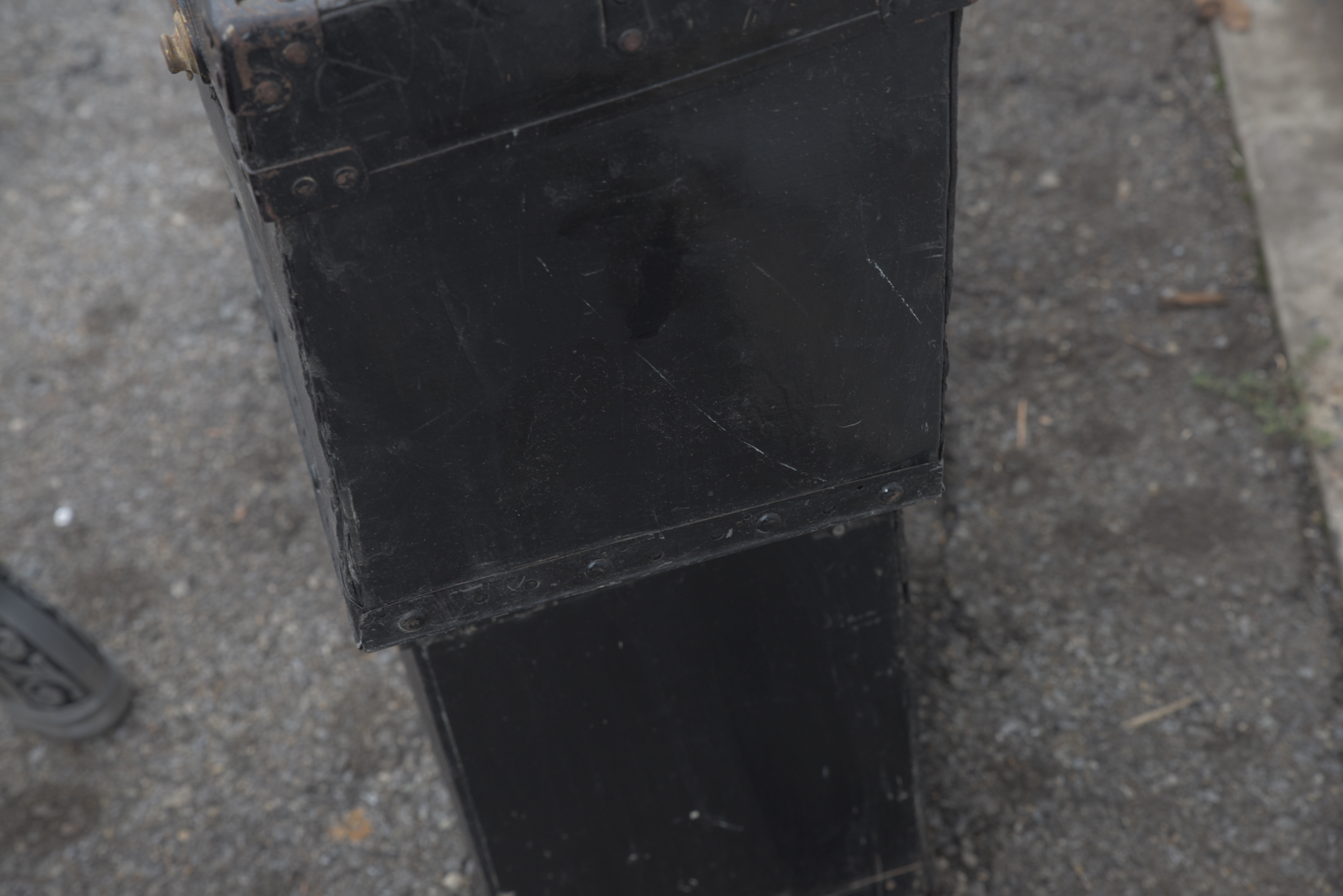 Vintage Folding Prayer Bench with Storage Cases