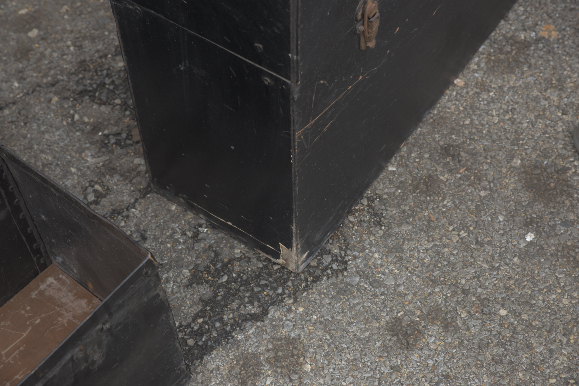 Vintage Folding Prayer Bench with Storage Cases