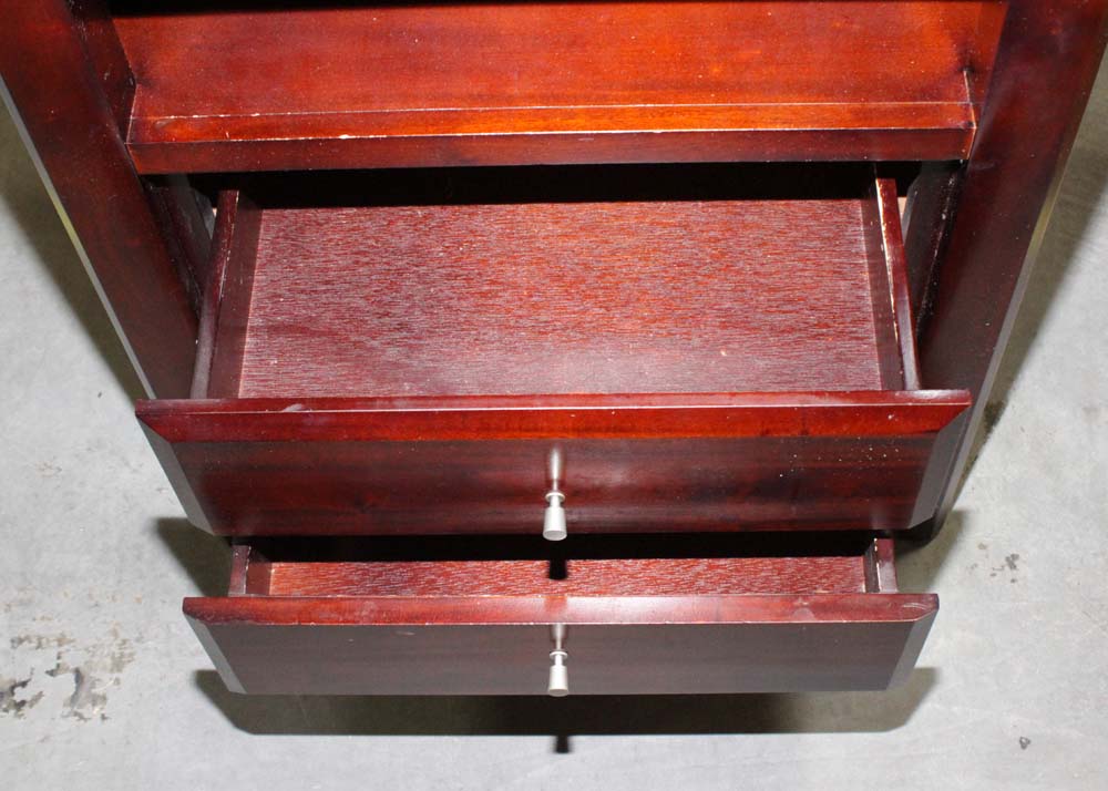 Cherry Veneer Night Stands