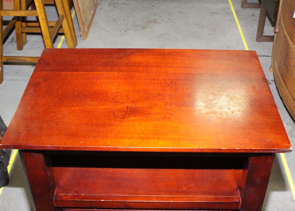 Cherry Veneer Night Stands