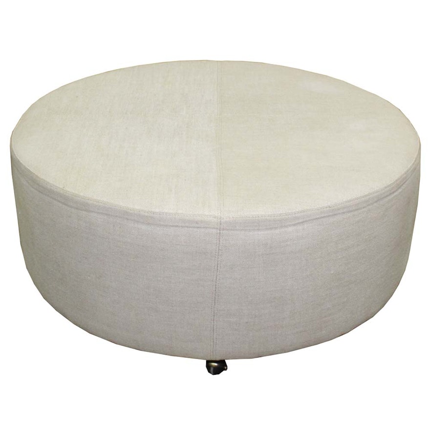 Contemporary Ottoman On Casters