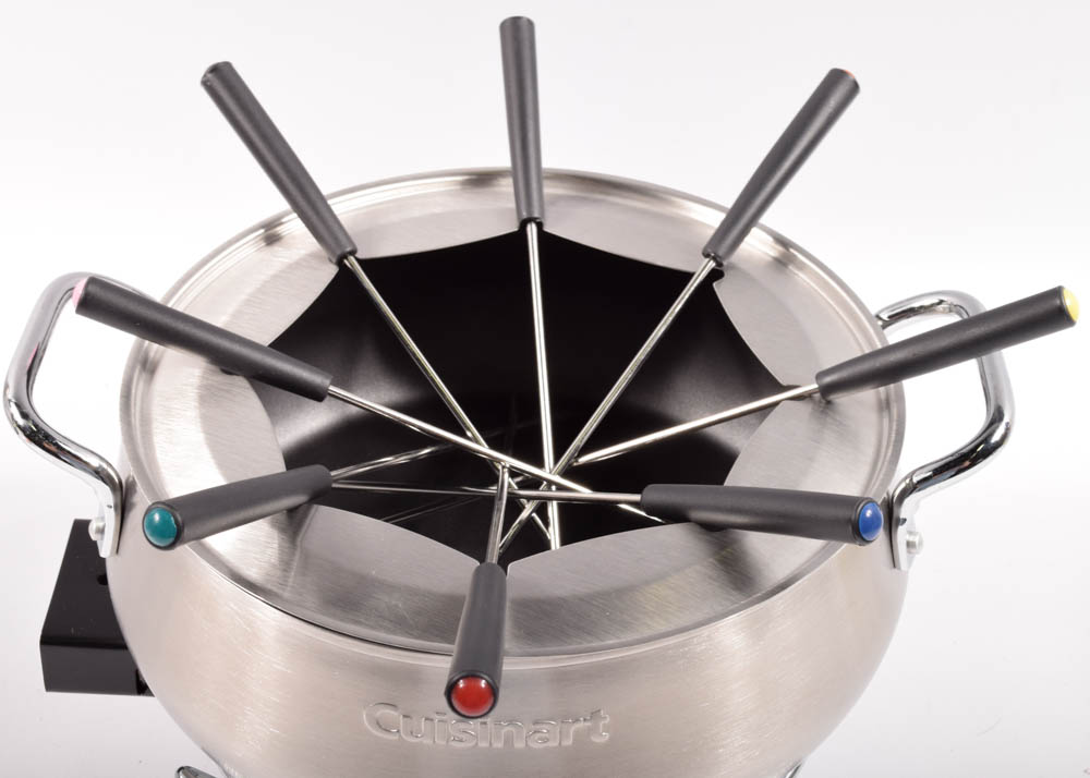 Cuisinart Electric Stainless Steel Fondue Set