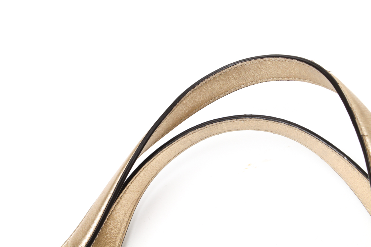 Coach Maggie Madison Signature Shoulder Bag and a Coach Metallic Duffle Bag