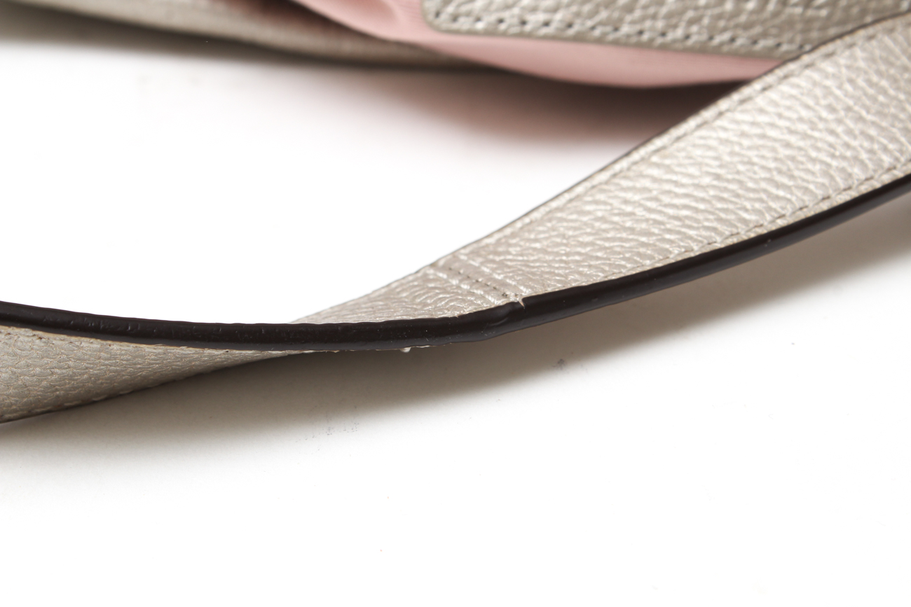 Coach Maggie Madison Signature Shoulder Bag and a Coach Metallic Duffle Bag