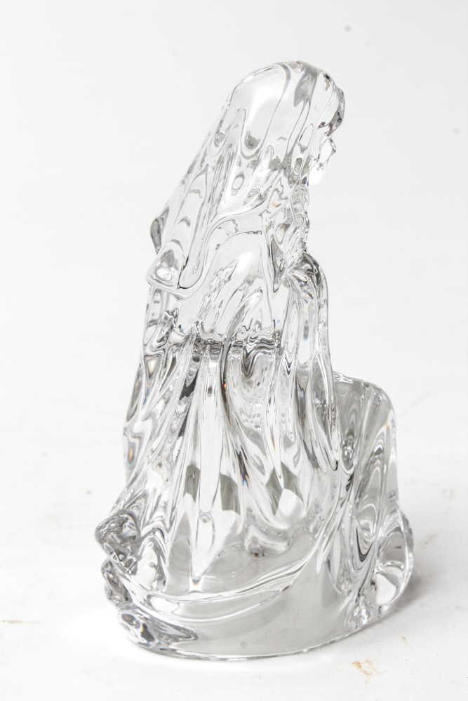 Marquis by Waterford Nativity Scene Figurines and Waterford Crystal Ornament