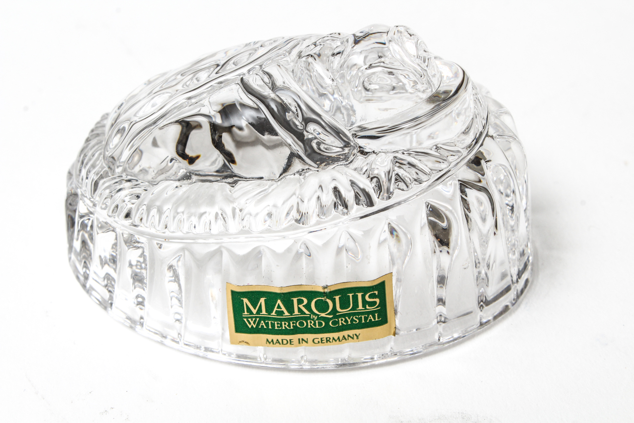 Marquis by Waterford Nativity Scene Figurines and Waterford Crystal Ornament