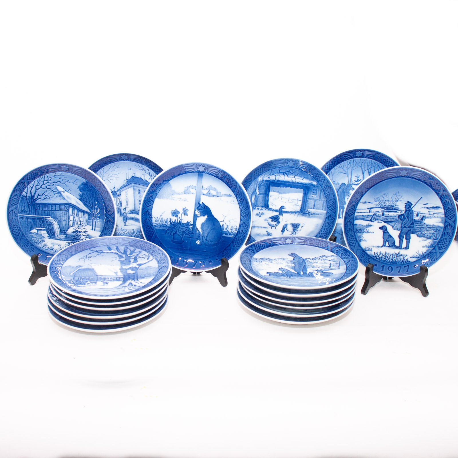 Vintage Royal Copenhagen Porcelain Plates